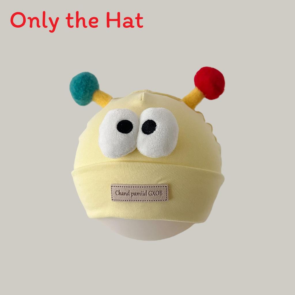 Baby Toddler Cotton Knit Hat With Embroidery For Newborns And Infants