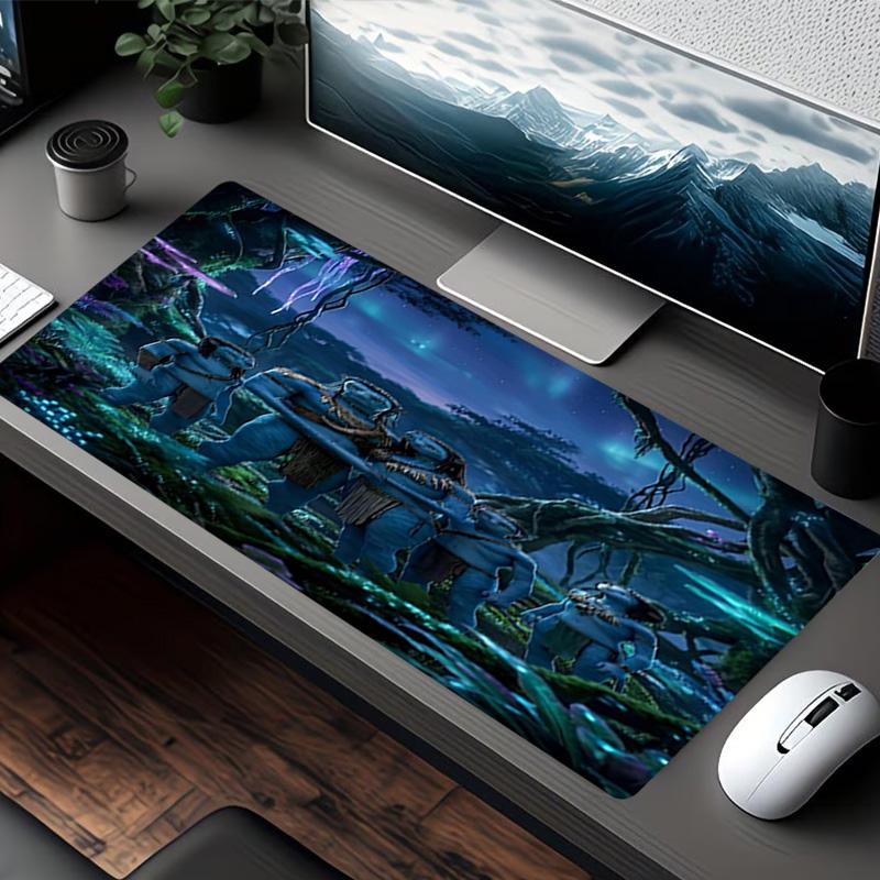 Avatar Print Mouse Pad, for Keyboard Pad Laptop PC Mat for Office Home Use, Desk Decor, Perfect Birthday Gift for Gamers