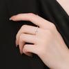 Bow Love Ring Women's Simple Small Fresh and Fashionable Plain Ring Open Ring Jewelry Gift