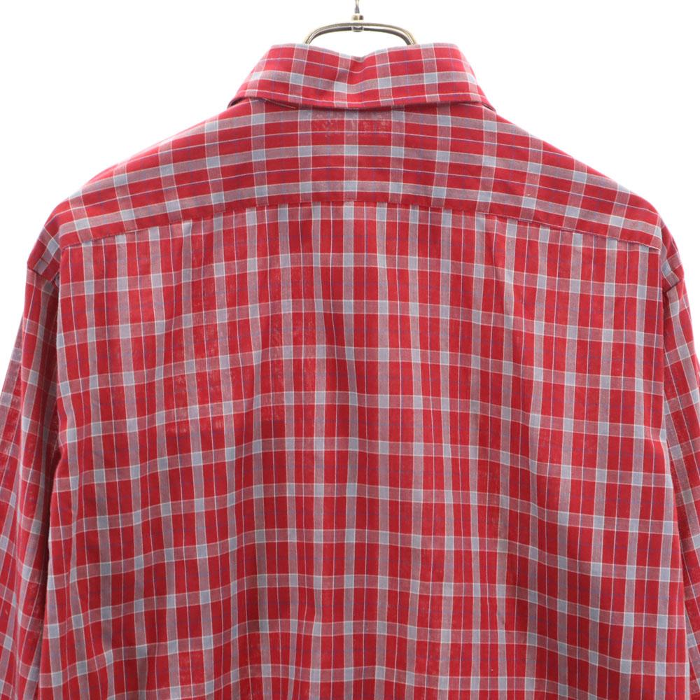 ARROW 70s 80s vintage Check Pattern Long sleeve Button down shirt L SPORT Men's Used