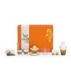 High-end Kung Fu tea set, household hand-painted step-by-step cover bowl teacup gift box plus