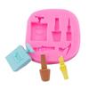 Cake Decorations Mold Makeup Tools Silicone Molds Lipstick Bottle Fondant Molds Top Sale