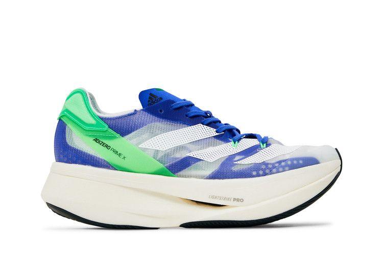 Unisex Sneakers adidas Adizero Prime X Sonic Ink Green Cloud White/Cloud White/Sonic Ink