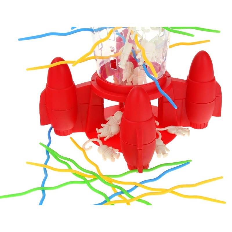 Family Arcade Game Jumping Monkeys Pickaxes Monkeys in Space - Red