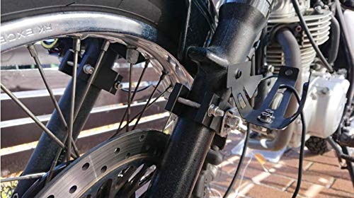 GREEBEAN Handlebar Holder Motorcycle LED Fog Lamp Work Light Bracket