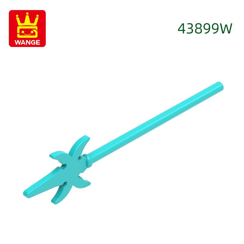 Non-Toxic 117Pcs/Lot 43899W Four Corners Gun Building Block Moc Army Weapon Accessories Compatible With Brick Children Toy Assembly G