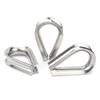 M2 M3 M4 M5-M6-M8-M10 304 Stainless Steel Cable Wire Rope Protective Sleeve  Chicke Riggingn Heart Ring Fixing Workpiece