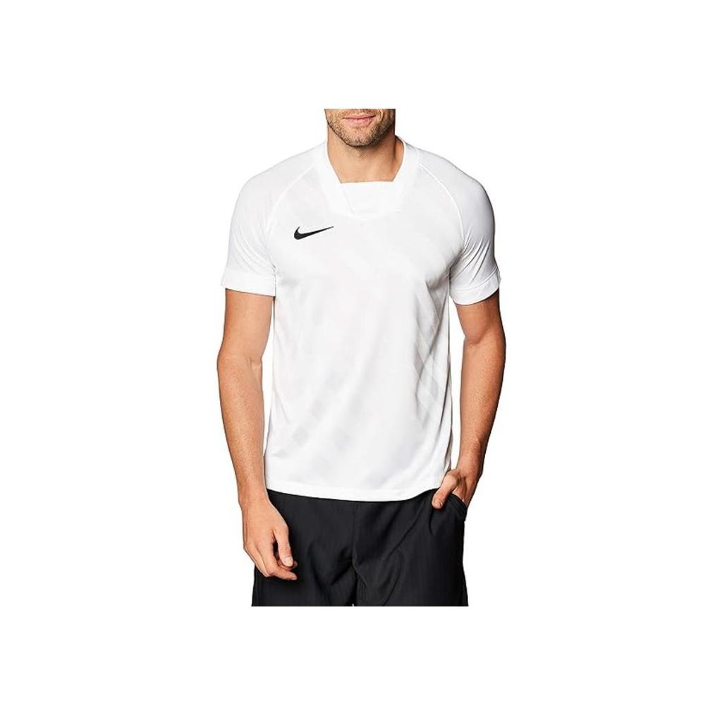 Nike Dri-Fit Football Training Quick-Dry Breathable Short Sleeve T-Shirt Men Tops White BV6703-100