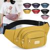 Trend Men's and Women's Large Capacity Sports Multifunctional Mobile Phone Pocket Joker Trend High Grade Diagonal Bag