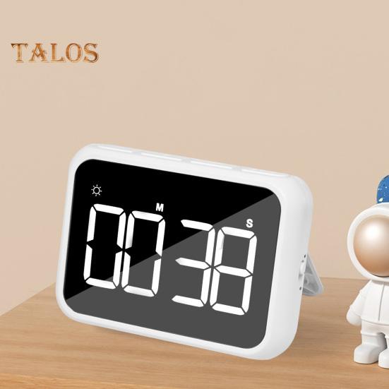 Velký časovač s nočním světlem Přenosné, bateriově napájené magnetické univerzální odpočítávací stopky pro vaření v učebně pečení