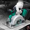 5000RPM Cordless Electric Circular Wood Cutter Curved Adjustable Cutting Sawing Machine