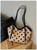Korean Style Polka Dot Single Shoulder Bag - Summer 2026 Women's Crossbody & Handheld Versatile Fashion Accessory