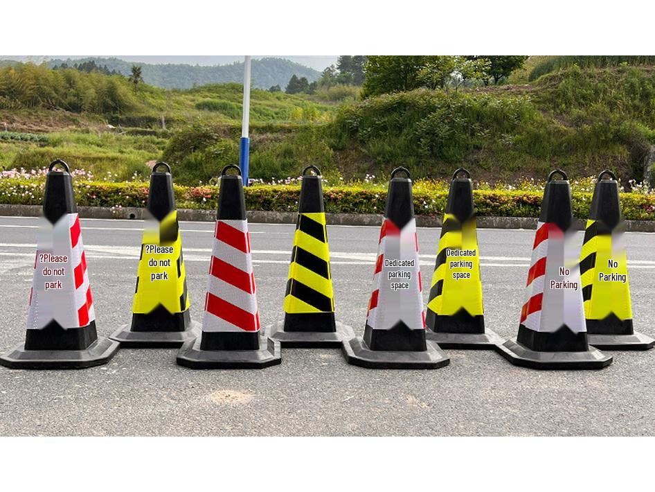 70cm No Parking PVC Reflective Traffic Cone