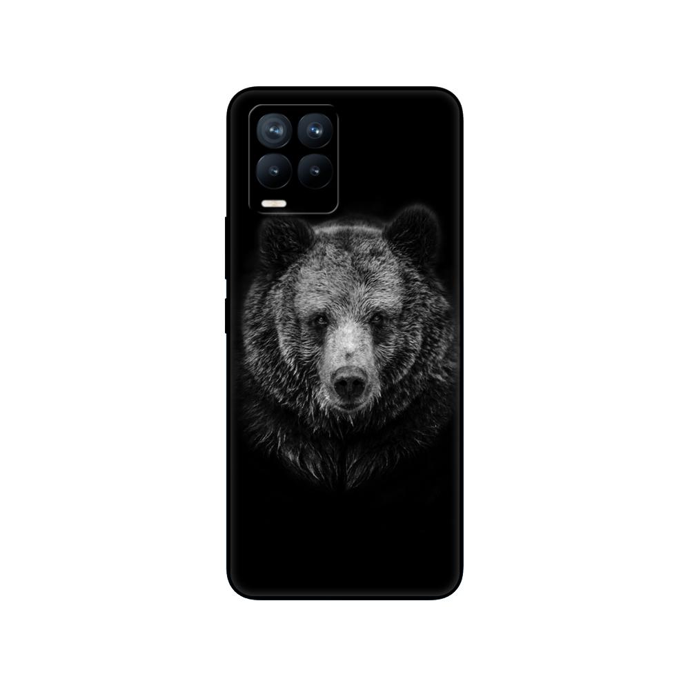 Pre puzdro Realme 8 6,4 palca Zadný kryt Pre puzdro na telefón Realme 8 Pro OPPO Realme8 4G RMX3085 Nárazník Mäkký silikónový 8pro čierne tpu puzdro