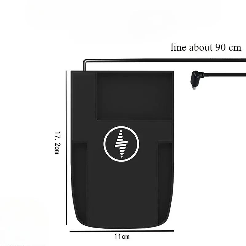 For BYD Seagull Car Wireless Charging Module Low-end Upgrade Mat15W Charger Silicone Pad Modification Auto Interior Accessories