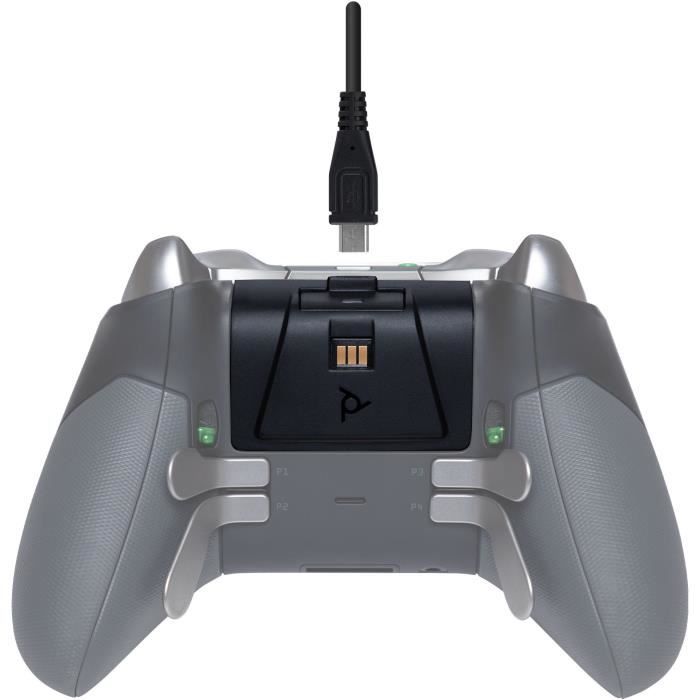 Kit play &amp; charge pour manette - pdp - xbox one et series x|s - noir