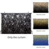 Vintage Abstract Party Photography Backdrop Cloth For Festive Decoration Black Gold Background With Glittering Highlights Characters)