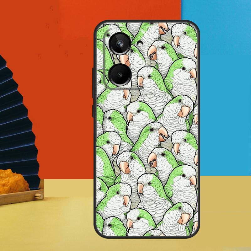 Colorful Parrots For Realme 15 Pro 10 11 12 13 14 Pro Plus GT6 GT7 C51 C53 C55 C61 C63 C65 C67 C71 C75 Case