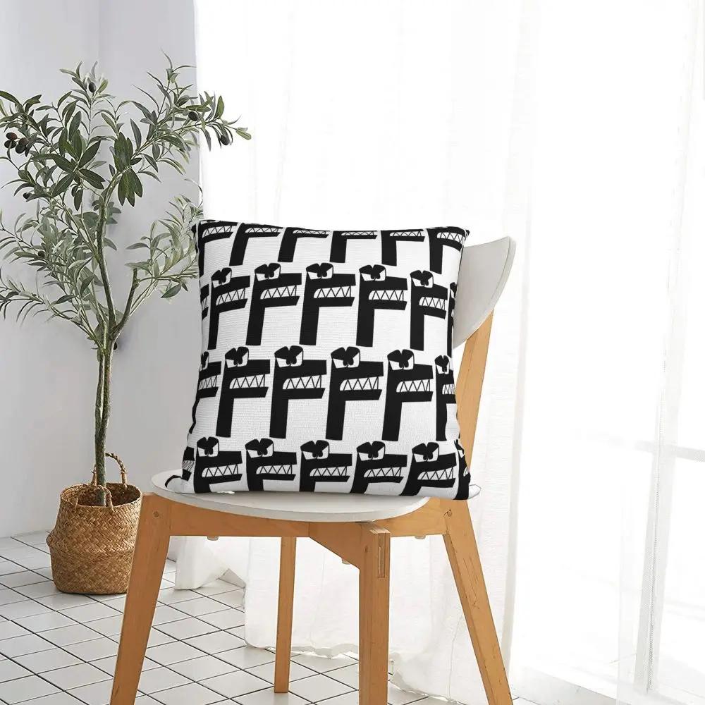 Emotion Letter Square Pillowcases Polyester Seat Cushion Cover Creative Pillowcase