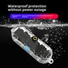 Car Solar Charging-Free Anti-Rear Collision And Explosion-Proof Safety Light Motorcycle Brake Tail Light Modified Flash Light