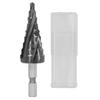 Cobalt Step Drill Bit 89HRC Hardness Spiral Flutes 1/4in Hex Shank 4 To 20mm Drill Bit for Drilling Metal Copper Aluminum