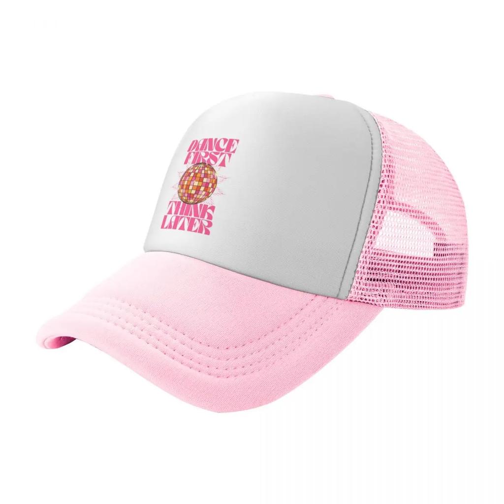 Dance First Think Later Baseball Cap Cute Golf Wear Hats On Offer For Men Womens
