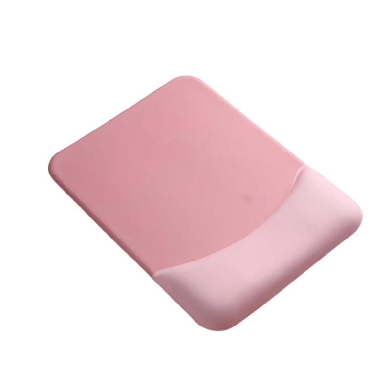 Mouse Mat Mouse Pad with Gel Wrist Support and AntiSlip Rubber Base Mousepad for Laptop and PC Use Easy Maintenance