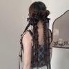 Harajuku Balletcore Bow Hairpin Tassel Bowknot Barrettes Sweet Long Ribbon Bow Hair Clip  Girl