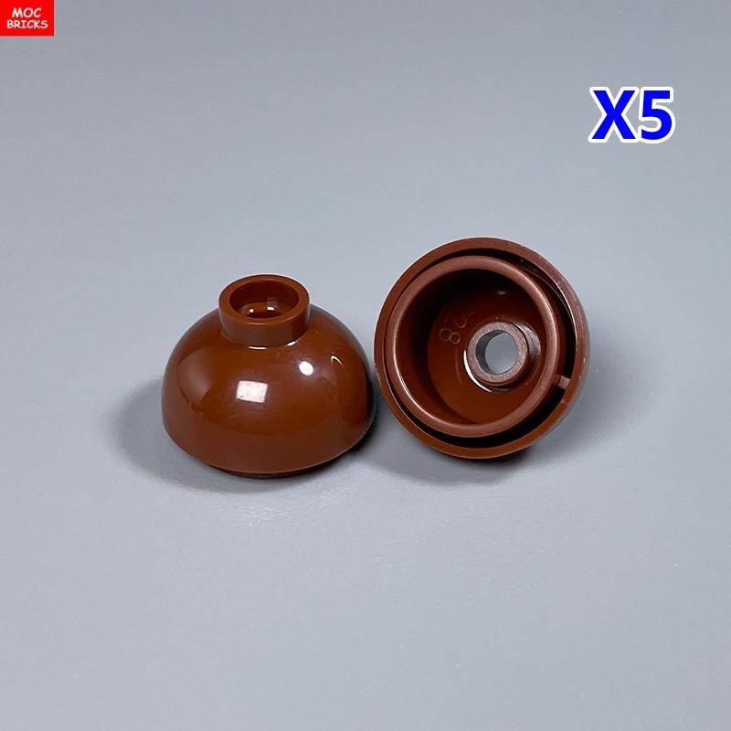 10pcs MOC Blocks Round Brick 2x2 15395 Flower Pot Dome Bowl DO IT YOURSELF Construction bricks Action Learning Assembled Playthings Children Gifts