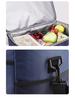 Large Capacity Insulated Square Lunch Bag with Thickened Oxford Cloth and Aluminum Foil