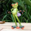 1 Piece 3D Frog Resin Crafts, Desk Decoration