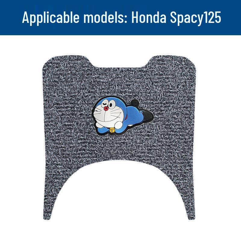 These silk foot pedal mats fit 26 Honda Spacy models and are waterproof, sun-proof, stain-resistant, and wear-resistant. A must-have accessory!