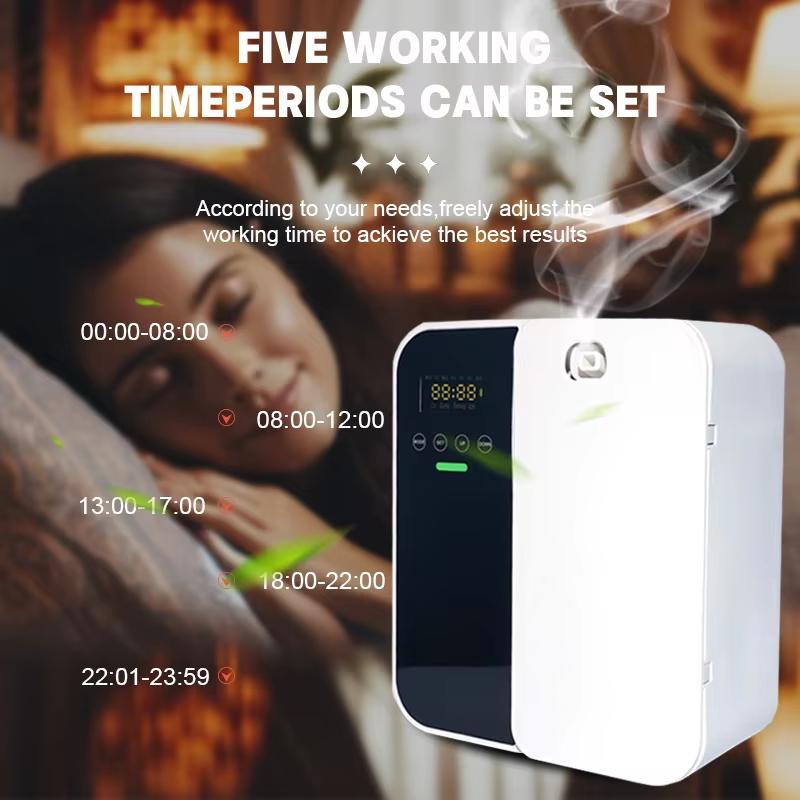 Hotel Aroma Diffuser Machine Wall Mounted Room Fragrance Diffuser Bluetooth Electric Smell Distributor Electric Smell for Home