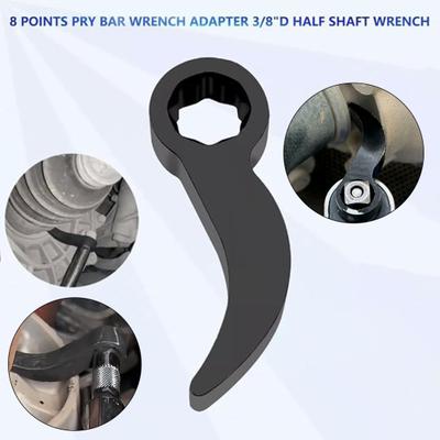 Nástroj Kompaktní adaptér Hlava Vypáčení Bar Wrench Adapter Heavy Duty Torque Tool