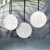 Silicone Mould Keyring Mold DIYs Keychain Casting Mould Round Life Tree Mould