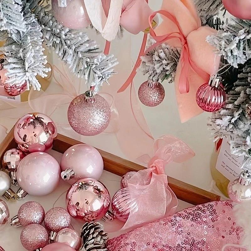 30 Stück Weihnachtskugeln Christbaumschmuck Weihnachtsbaumhängeanhänger Heim Neujahrsgeschenk Zubehör Weihnachtsdekoration 2026