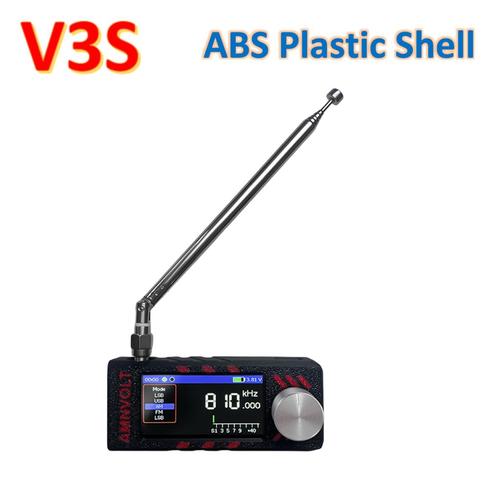 Upgrade V4/V3S SI4732 DSP Radio Receiver All Band Mini Radio FM AM SSB LSB USB 1.9inch IPS Screen Pocket Radios for Home Outdoor