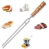 ZISIZ Wooden Handle U-shaped Double Skewers