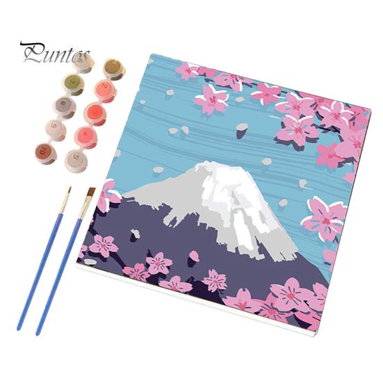 

Набор для самостоятельной раскраски по номерам для взрослых и детей, цифровая масляная живопись, набор акриловых красок на холсте, без рамки, для начинающих, акриловая краска L