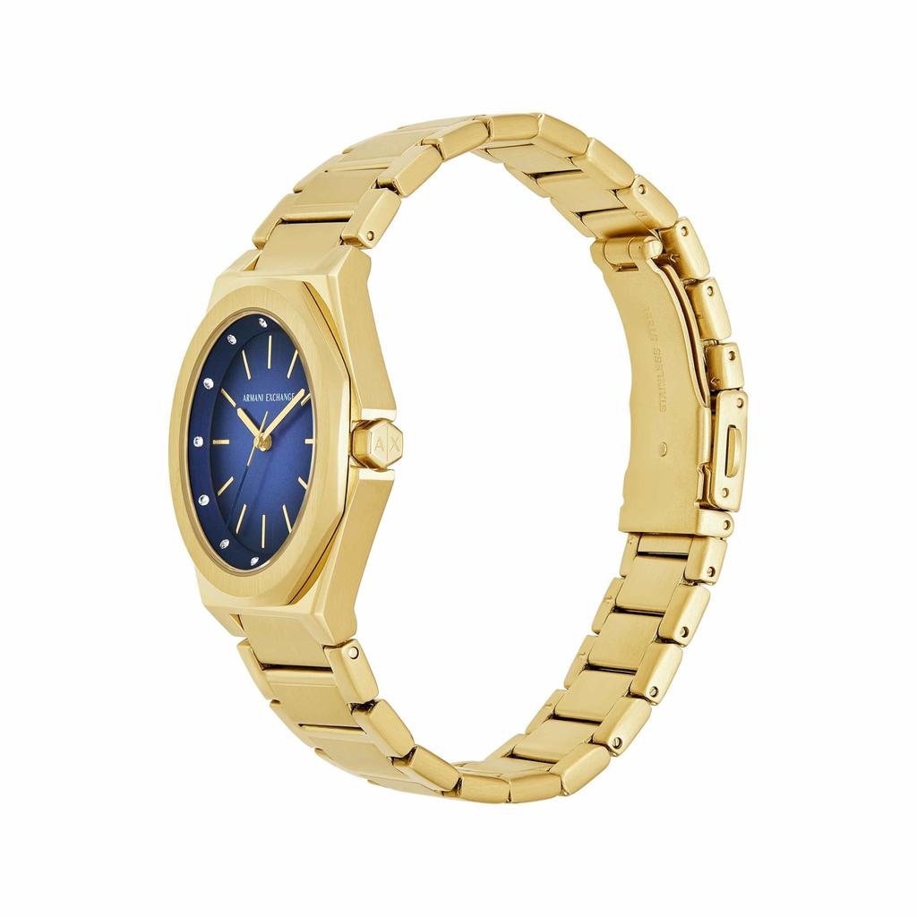 Armani Gold Watch AX4620 [AX Exchange] Women's