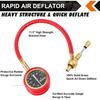 ALL-TOP 4X4 Rapid Tire Deflator Kit 0-70PSI Tire Pressure Gauge/Air Down Master/For Offroad Tire Of Jeep, Truck & ATV