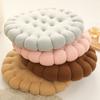 30cmReal Life Biscuit Shape Plush Cushion Soft Creative Pillow Chair Car Seat Pad Decorative Cookie Tatami Back Cushion Sofa Home