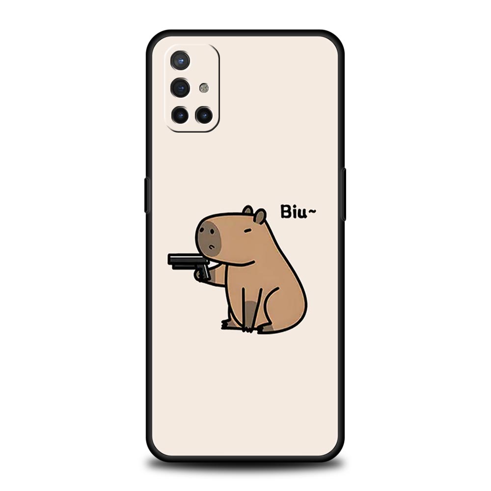 Phone Case For OnePlus 12 11 10 9 Pro 9T 12R 10R 9R 9RT 10T 8T 8 7 6T 7T Nord 2T CE 2 5G N200 N10 N100 Cover Cute Capybara