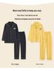 Couples' Velvet Pajamas Set: Autumn/Winter Fashion for Men & Women