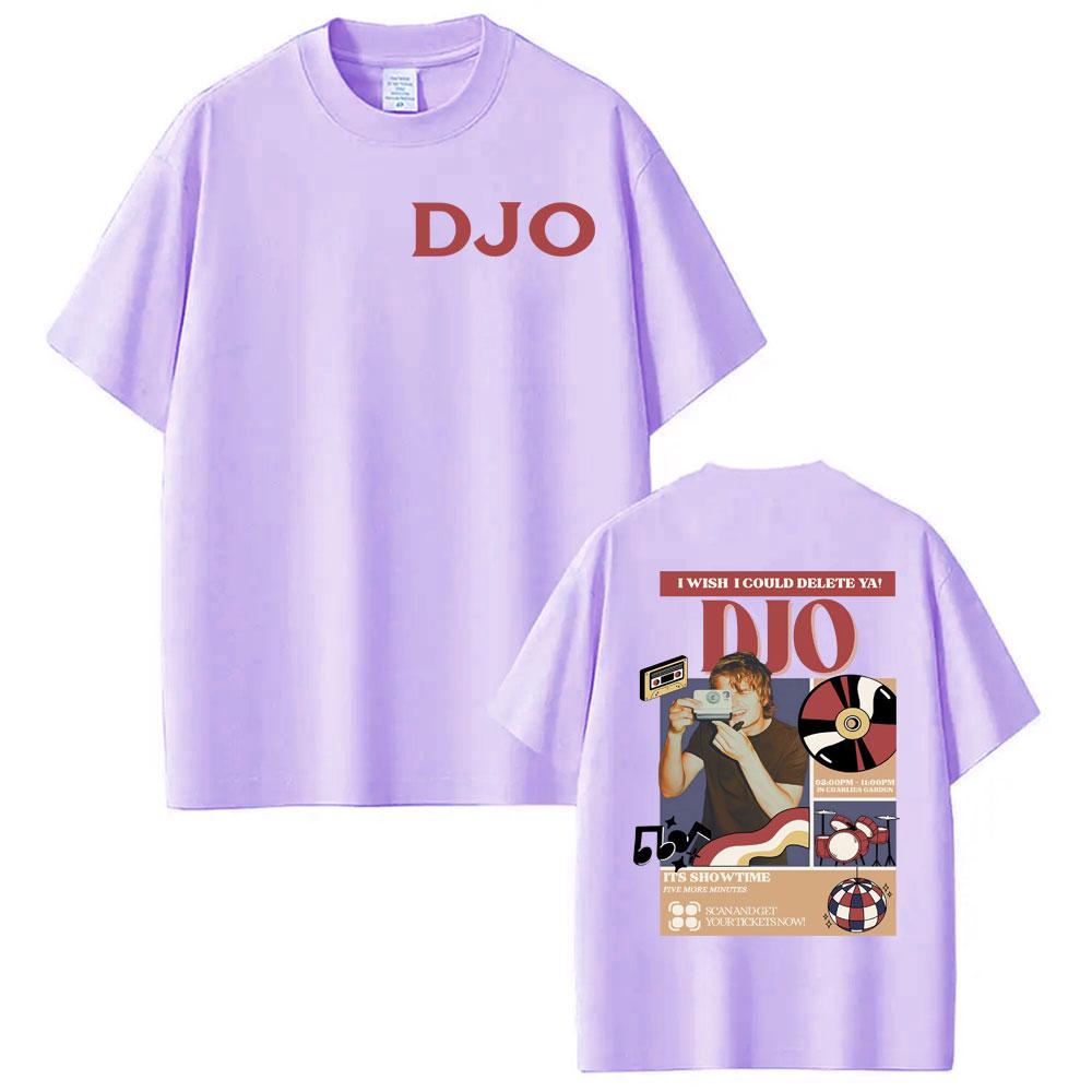 Djo Back on You Tour 2026 Music Concert Print TShirt Joe Keery New Fans Gift Tshirt Unisex Women Retro Cotton ONeck Cozy T Shirts