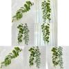 12m Faux Monstera Vine Hanging Plant For Living Room Wall Decoration