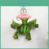 And Charming Fun Green Plush Frog Keychain Cartoon Toy Perfect For Girls Gifts