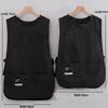 Unisex Adjustable Splash-Proof Kitchen Apron with Shoulder Cape