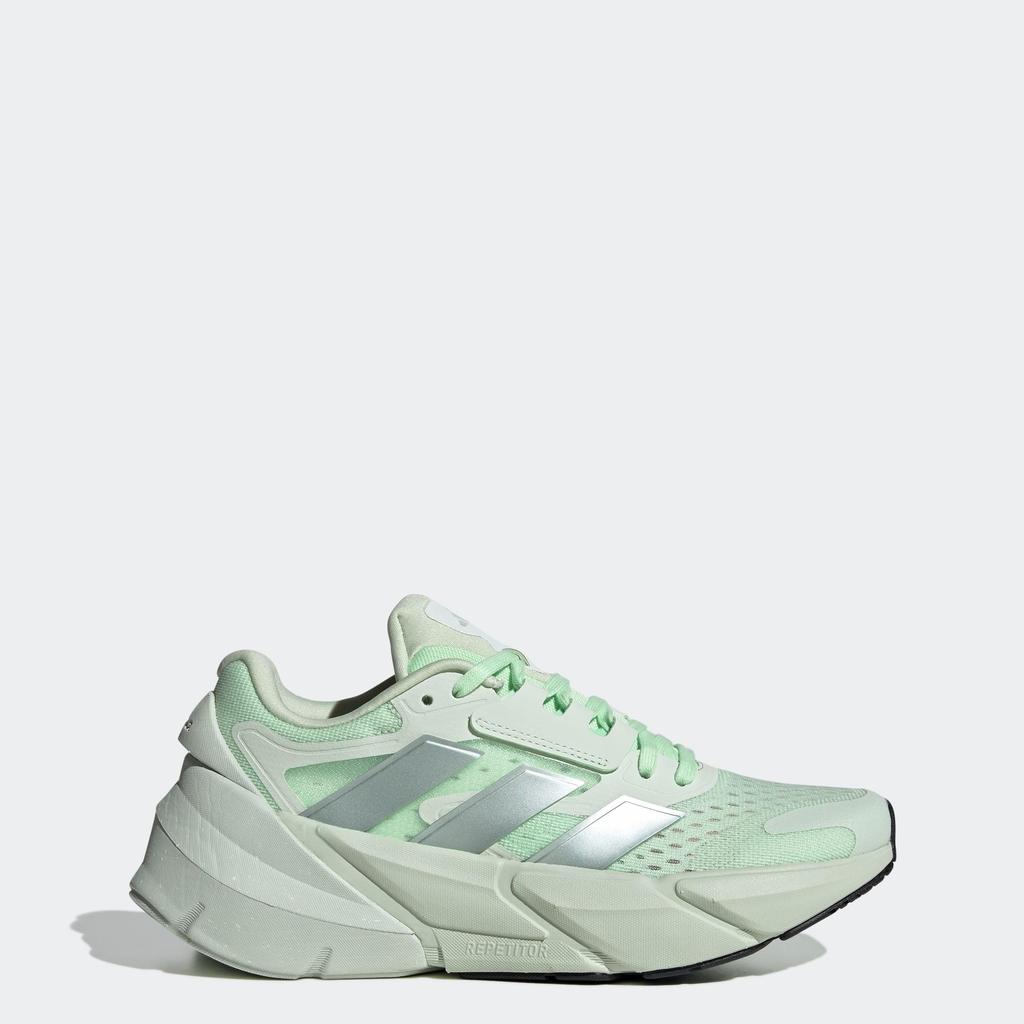 Adidas Running Shoes Adistar LKO55 Semi Green Green Green Cm 2.0 Women's Spark/Linen Metallic/Linen (ID2820) 23.5