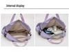 Expandable Women's Lightweight Yoga & Travel Handbag – Durable, Casual Fitness Bag for Short Trips